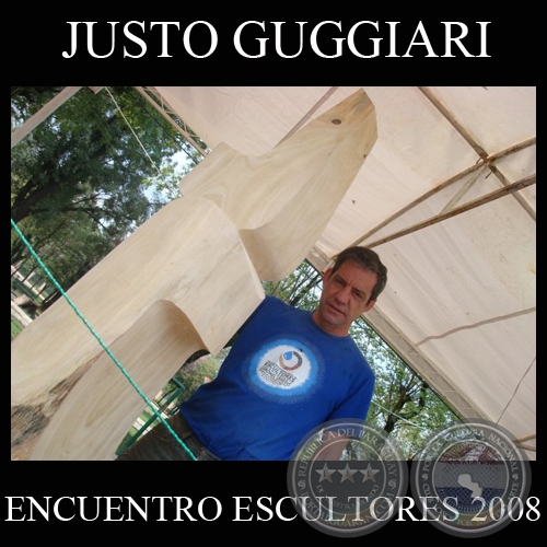 ESCULTURA EN MADERA DE JUSTO GUGGIARI, 2008