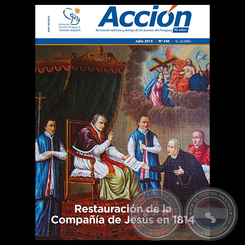 ACCIN N 346 - Revista de reflexin y dilogo de los Jesuitas del Paraguay