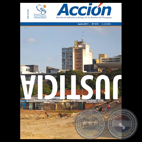 ACCIN N 315 - Revista de reflexin y dilogo de los Jesuitas del Paraguay