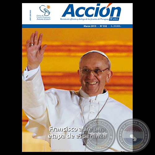 ACCIN N 332 - Revista de reflexin y dilogo de los Jesuitas del Paraguay