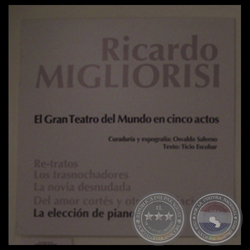 LA ELECCIN DE PIANO, 2013 - Del artista RICARDO MIGLIORISI