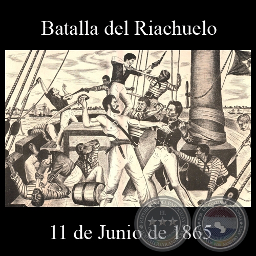 BATALLA DEL RIACHUELO - 11 DE JUNIO DE 1865 - Dibujo de WALTER BONIFAZI