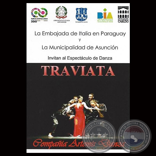 LA TRAVIATA EN EL MUNICIPAL - BIENAL INTERNACIONAL DE ARTE DE ASUNCIN