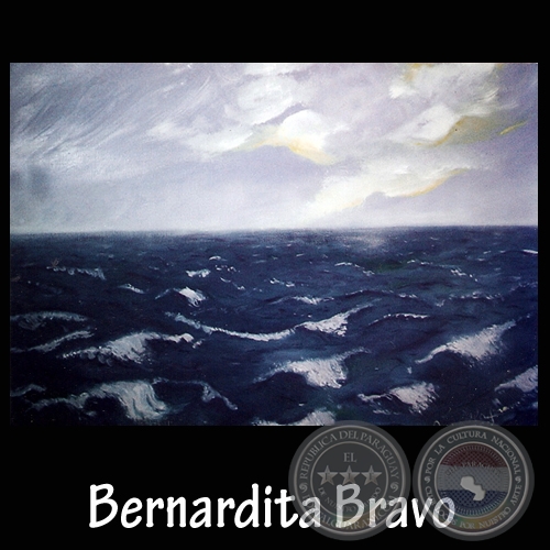 MARINA - leo sobre lienzo de Bernardita Bravo - Ao 2003