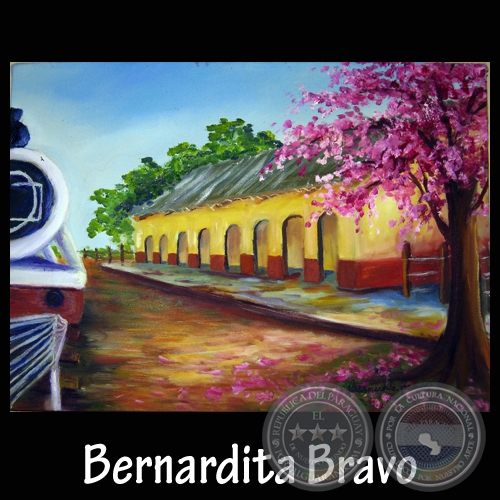 Estacin Botnico - Obra de Bernardita Bravo - Ao 2009