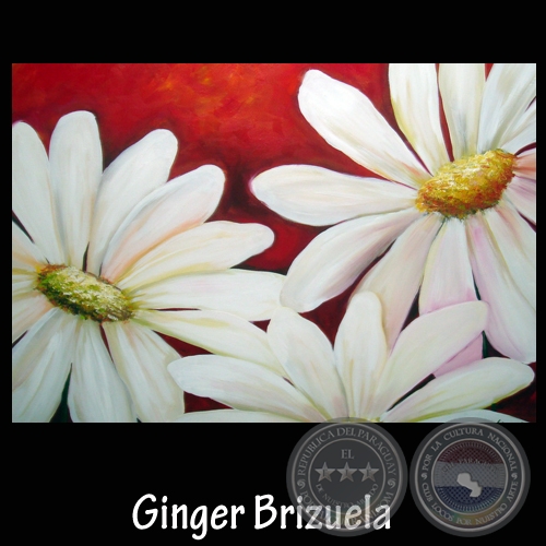 Obra: Flores (Detalle) - leo de Ginge Brizuela - Ao 2009