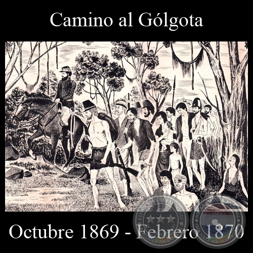 CAMINO AL GLGOTA - OCTUBRE 1869 - FEBRERO 1870 - Dibujo de WALTER BONIFAZI 