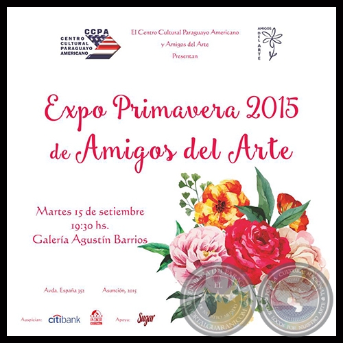 EXPO PRIMAVERA AMIGOS DEL ARTE - CCPA 2015 - Obras de MARIT LAMAR