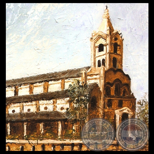 IGLESIA DE VIRGEN DEL ROSARIO - CIUDAD DE LUQUE - leo de GRISELDA ROSSI SCHUBERT