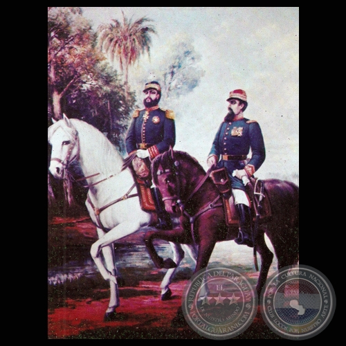 MARISCAL FRANCISCO SOLANO LPEZ Y EL GENERAL JOS EDUVIGIS DAZ, 1941 (leo de HCTOR DA PONTE)