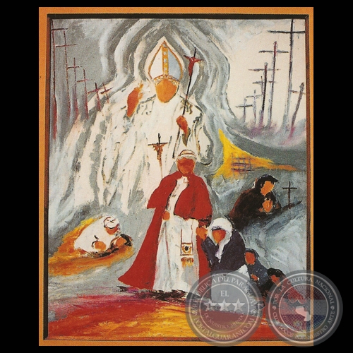 CAMINO DE PUREZA Y ESPERANZA, 1998 - HOMENAJE A JUAN PABLO II (Obra de JORGE VON HOROCH)