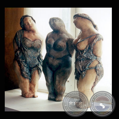 LAS TRES GRACIAS, 1989 - Cermica de OFELIA FISMAN