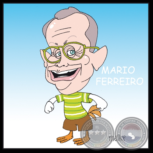 MARIO FERREIRO - Caricatura de MELKI