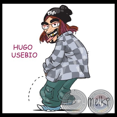 HUGO USEBIO - Caricatura de MELKI