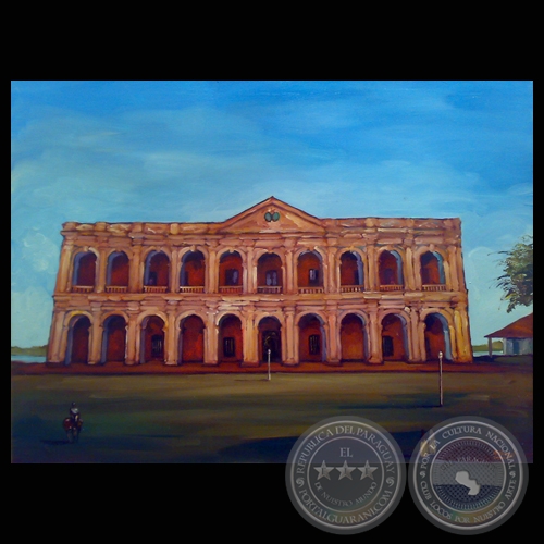 CABILDO DE ASUNCIN, 2009 - leo sobre tela de ROBERTO MORELLI