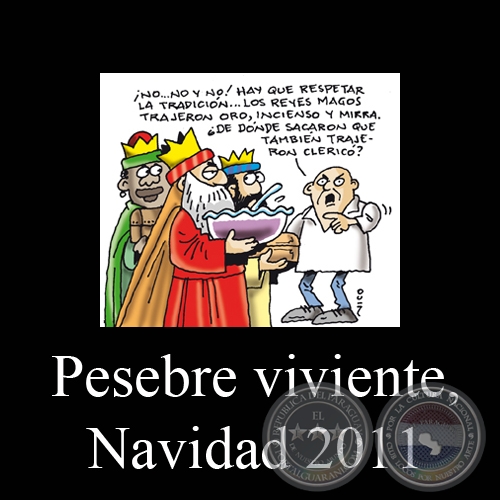 PESEBRE VIVIENTE, 2011 - Humor grfico de NICO