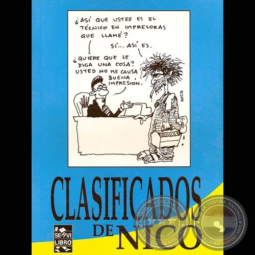 CLASIFICADOS DE NICO, 2004 - Humor grfico de NICODEMUS ESPINOSA