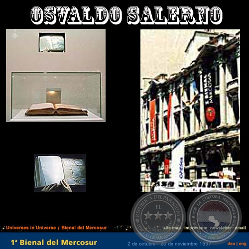 LIBRO, 1997 (1 BIENAL DEL MERCOSUR) - OSVALDO SALERNO