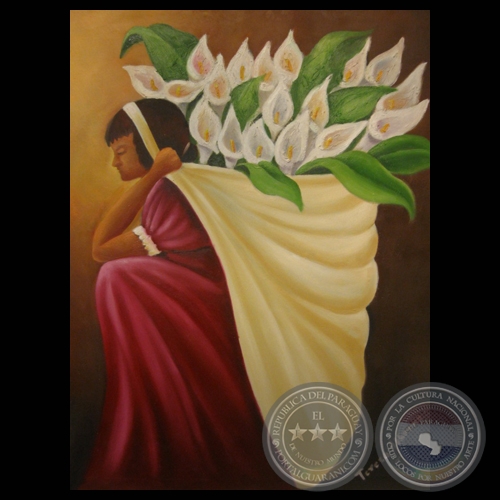 HOMENAJE A LA MUJER PARAGUAYA, 2012 - Obra de TERESA ALBORNO