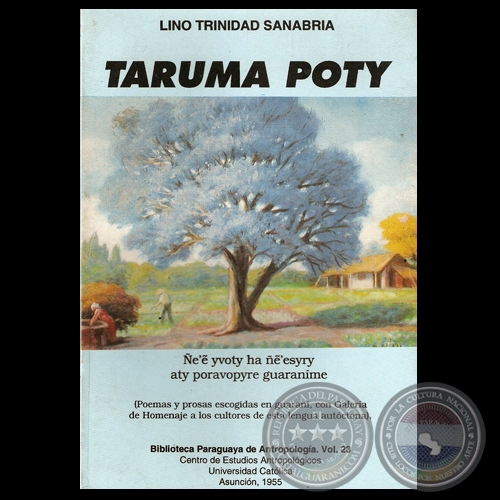 TARUMA POTY - Por LINO TRINIDAD SANABRIA - Tapa: leo de PABLO ALBORNO