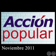 ACCIN POPULAR - Noviembre 2011