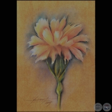 FLORES - Pastel de GABRIEL BRIZUELA SANTOM