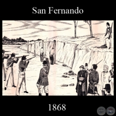 SAN FERNANDO - 1868 - Dibujo de WALTER BONIFAZI