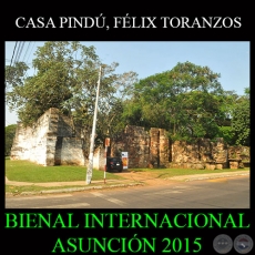 CASA PIND, 2015 - FLIX TORANZOS - BIENAL INTERNACIONAL DE ARTE DE ASUNCIN