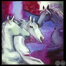 EQUUS - Pintura de Patricia Crichigno