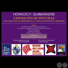 EXPOSICIN DE PINTURAS, 2014 - HORACIO F. GUIMARAENS