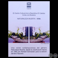 EXPOSICIN NATURALEZA VIVA-MUERTA, 2012 - Colectiva de OLGA BLINDER