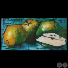 FRUTAS, 2012 - leos de GRISELDA ROSSI SCHUBERT