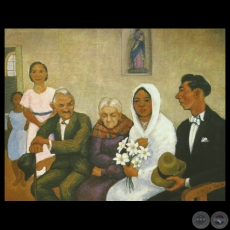 CASAMIENTO EN EL PUEBLO, 1936 - Obra de JAIME BESTARD