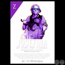 JOSEFINA PLÁ: AL OÍDO DEL TIEMPO, 2015 - Obra de MARCOS BENÍTEZ