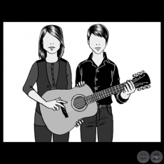 TEGAN & SARA, 2012 - Ilustraciones de LEDA SOSTOA