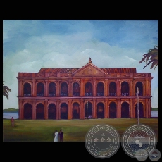 CABILDO DE ASUNCIN, 2009 - leo sobre tela de ROBERTO MORELLI