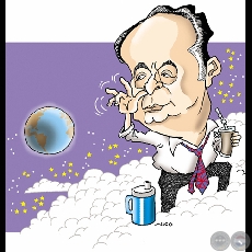 HELIO VERA 1946/2008 - Caricatura de HELIO VERA