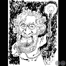 LEONARDO BOFF, 2009 - Caricatura de NICO