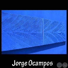 VIENTO, 2008 (NO TOCAR) - Cemento, acrlico sobre tela de JORGE OCAMPOS ROA
