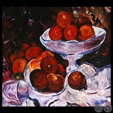 STILL LIFE, 1987 - Acrlico de YSANNE GAYET