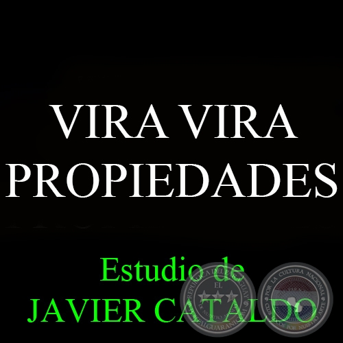 VIRA VIRA - PROPIEDADES - Estudio de JAVIER CATALDO