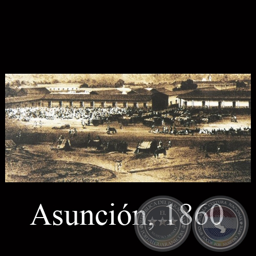 ASUNCIN, 1860 - PARAGUAY - DAGUERROTIPO - SIMONAU & TOOVEY