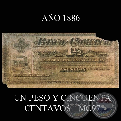 UN PESO Y CINCUENTA CENTAVOS - MC97