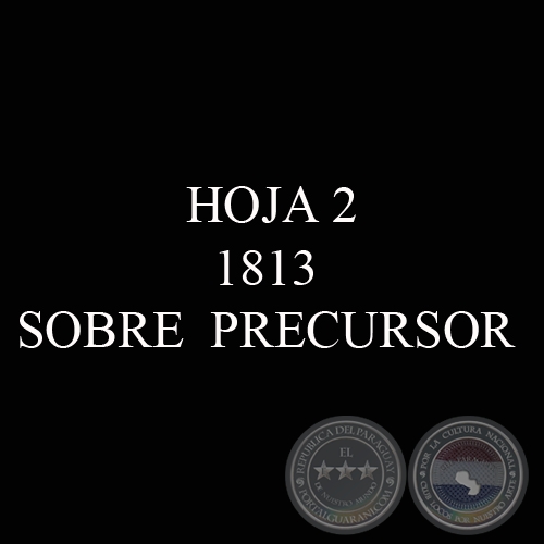 1813 - SOBRE  PRECURSOR con carta completa y marca en rojo PARAGUAY 