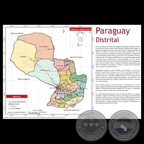 PARAGUAY DISTRITAL - DIRECCIN GENERAL DE ESTADSTICAS Y CENSOS (DGEEC)