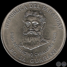 500 GUARANES - AO 2011 - PM 263 - MONEDA DEL PARAGUAY