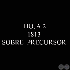 1813 - SOBRE  PRECURSOR con carta completa y marca en rojo PARAGUAY 