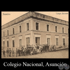COLEGIO NACIONAL, ASUNCIÓN - Editor y fotógrafo GRÜTER, Asunción