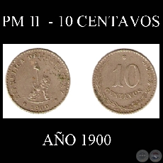 PM 11 - 10 CENTAVOS - 1900