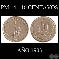 PM 14 - 10 CENTAVOS - AO 1903